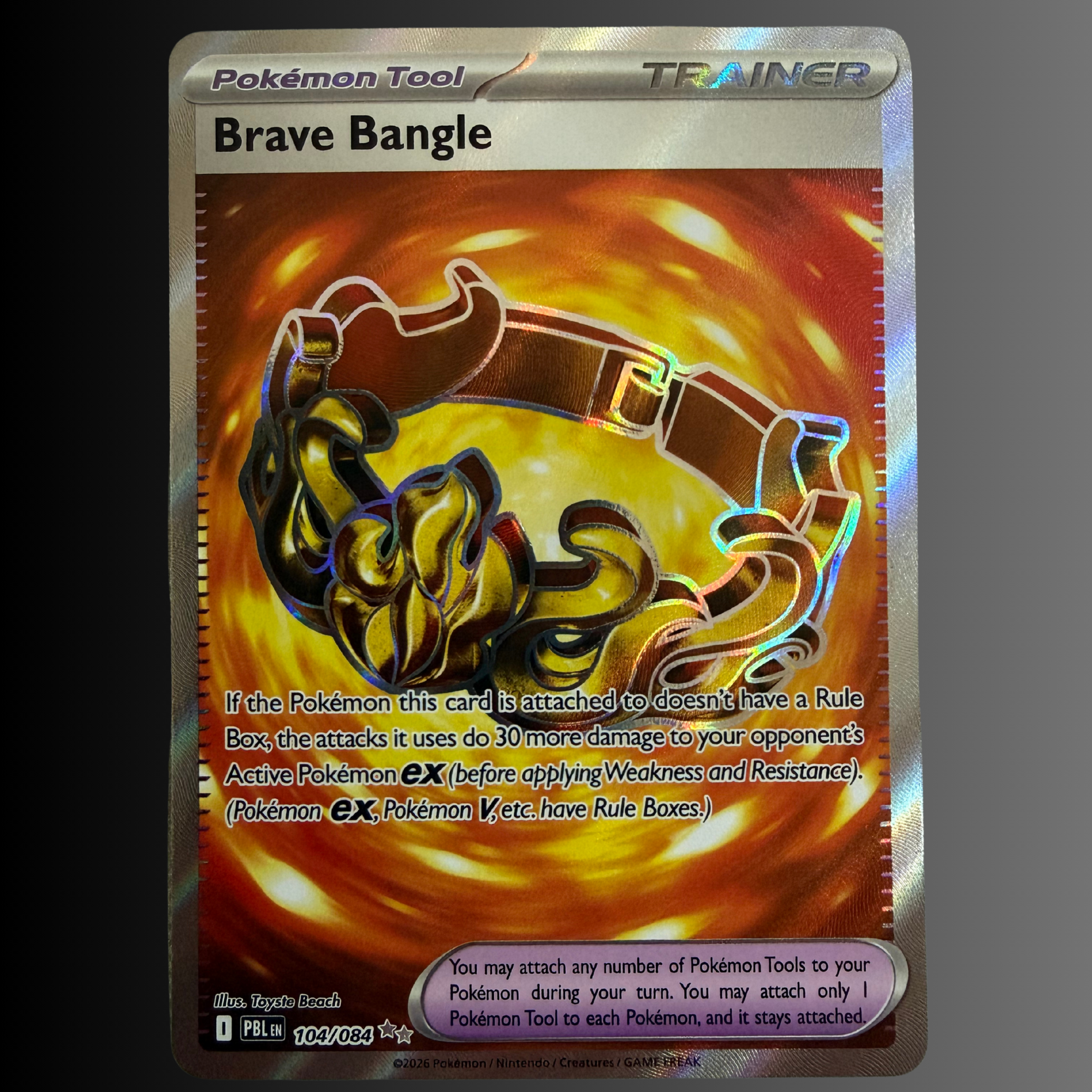 Brave Bangle 104/084 - Pitch Black