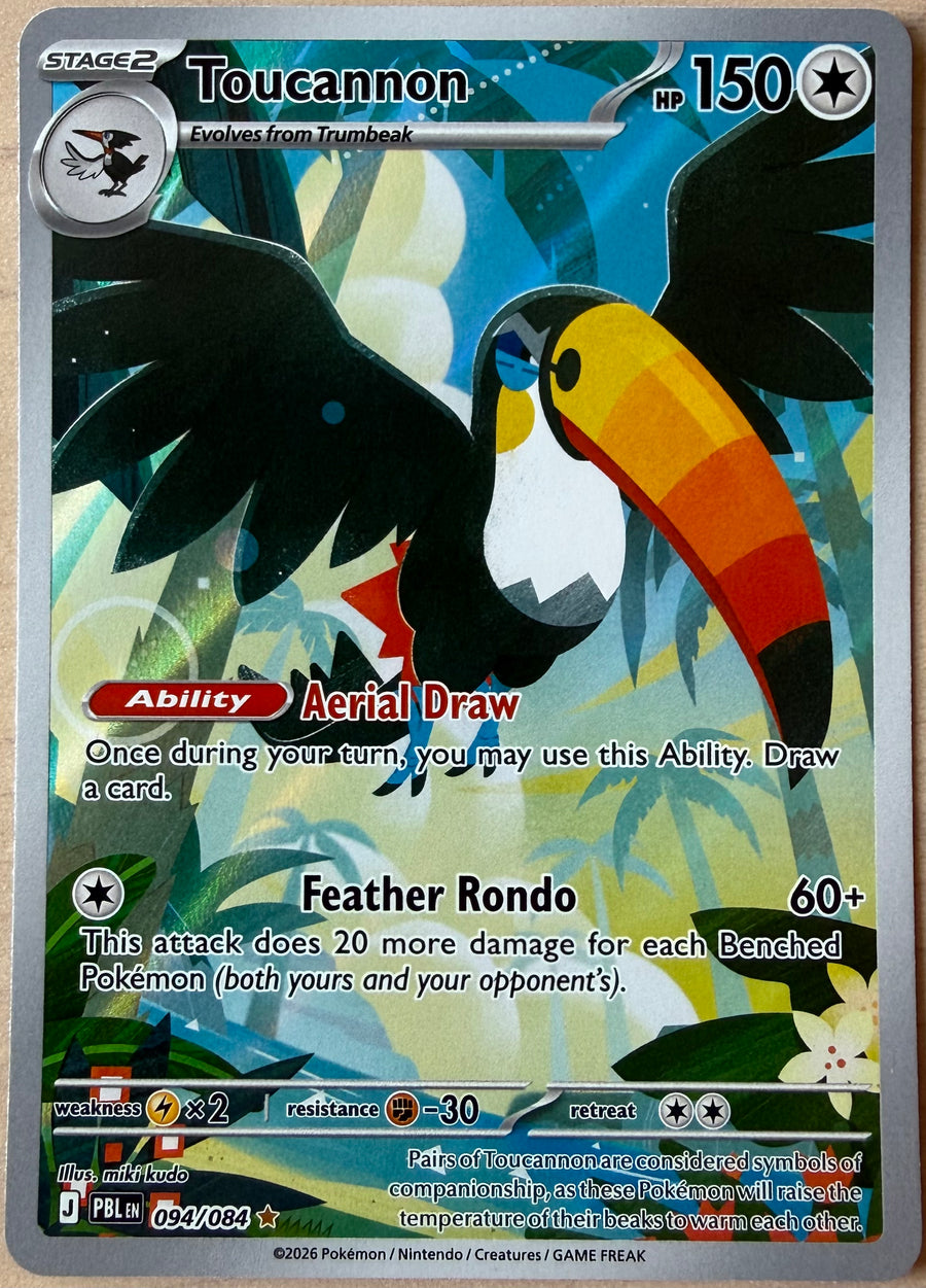 Toucannon - 094/084 IR - Pitch Black