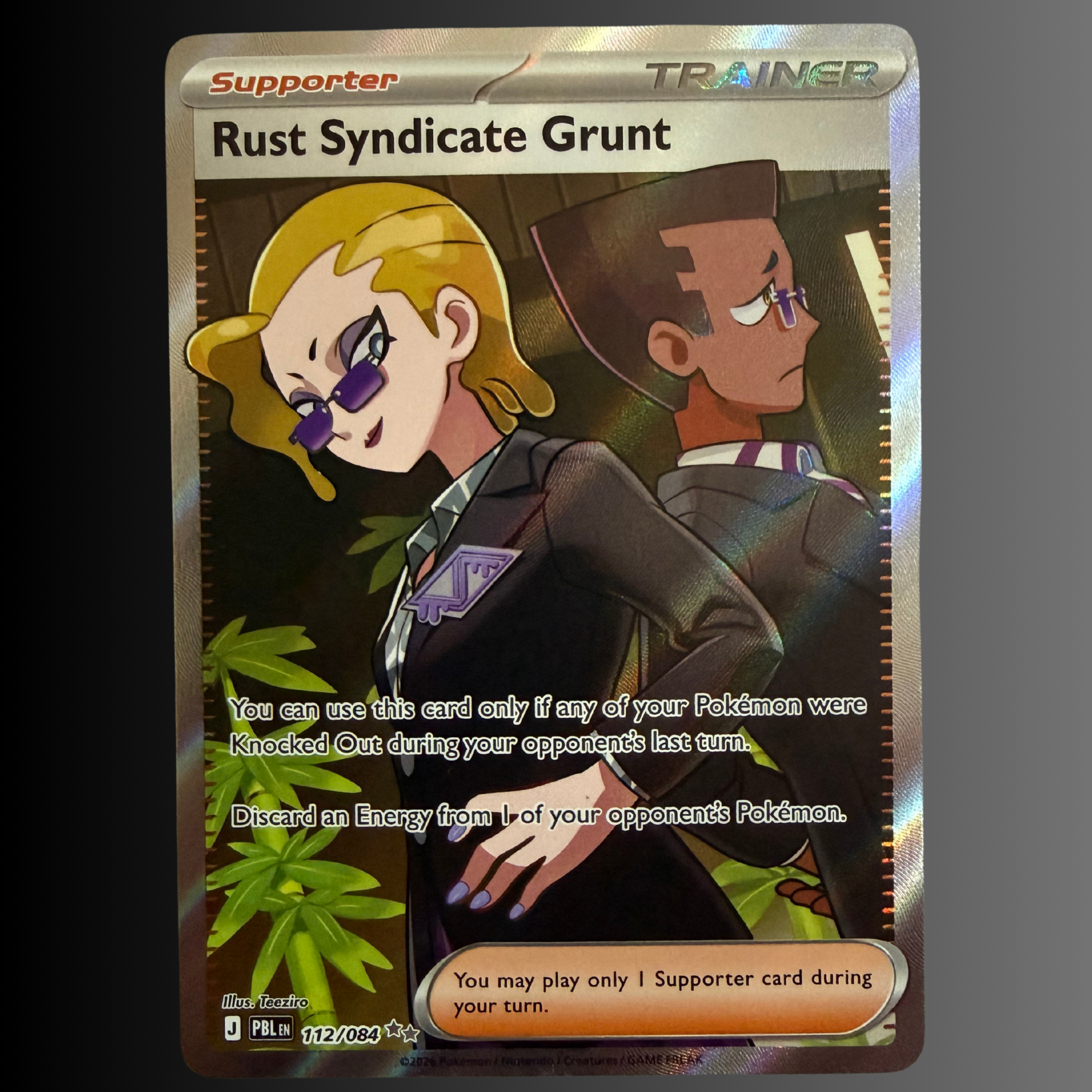 Rust Syndicate Grunt 112/084 - Pitch Black
