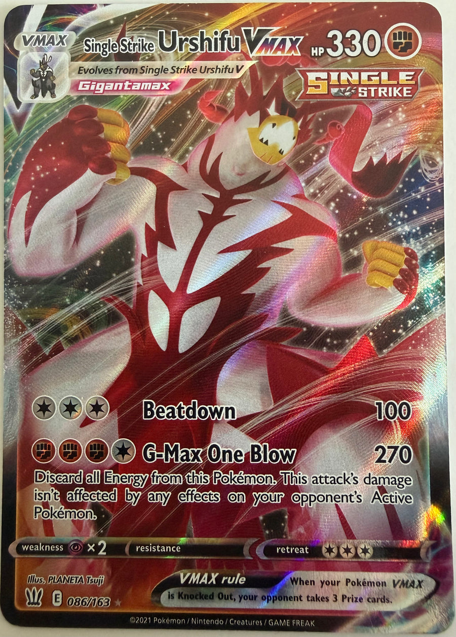 Single Strike Urshifu VMAX 086/163 — Battle Styles | Pokémon TCG