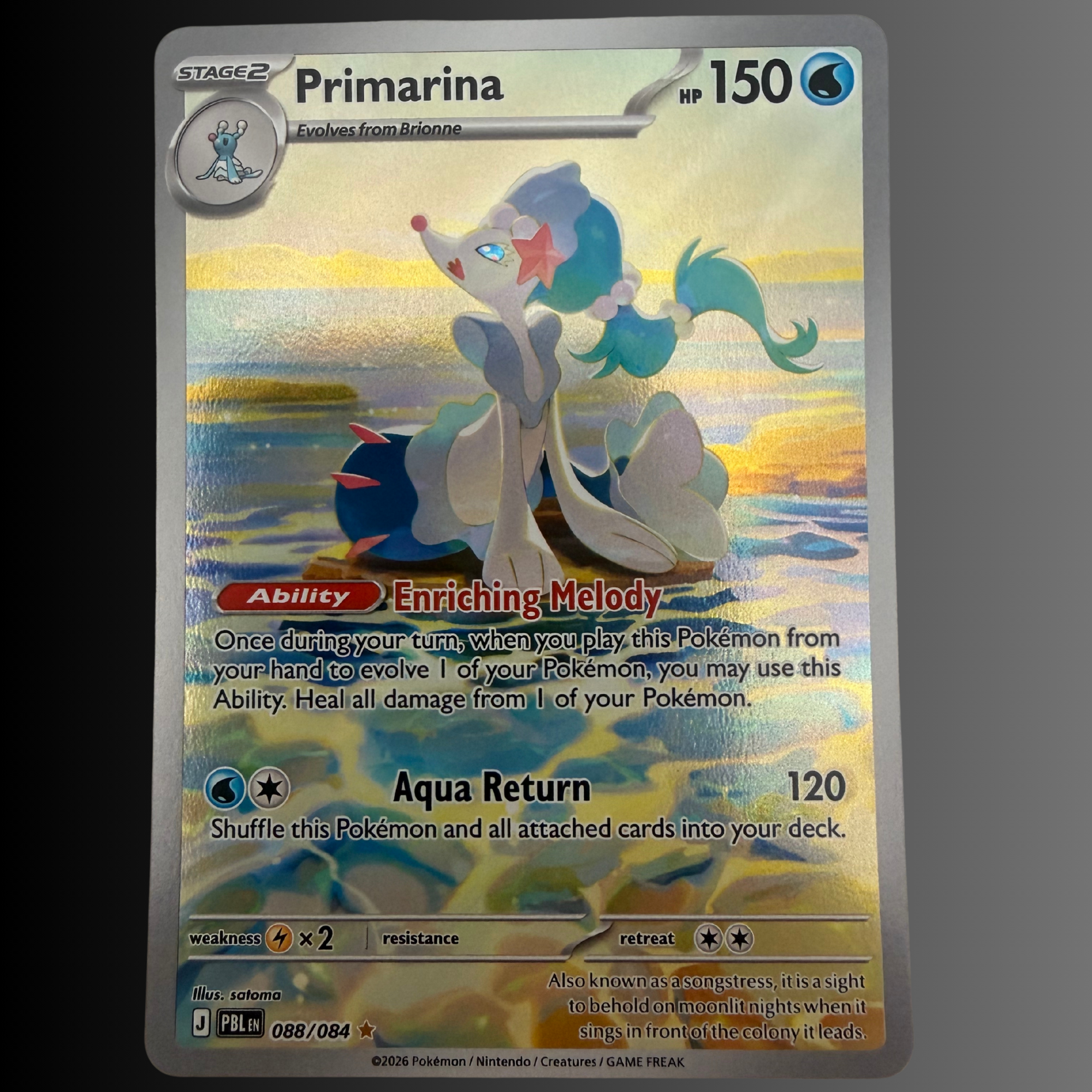 Primarina 088/084 - Pitch Black